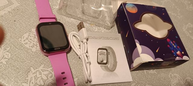 Reloj Inteligente Smartwatch Infantil Rosa