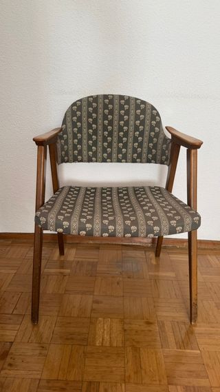 Silla vintage estilo nórdico