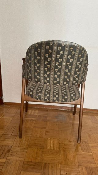 Silla vintage estilo nórdico