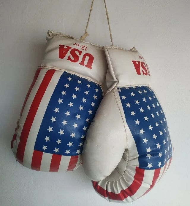 Guantes de Boxeo USA Bandera Americana