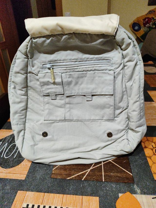 Mochila Decathlon Gris Clara