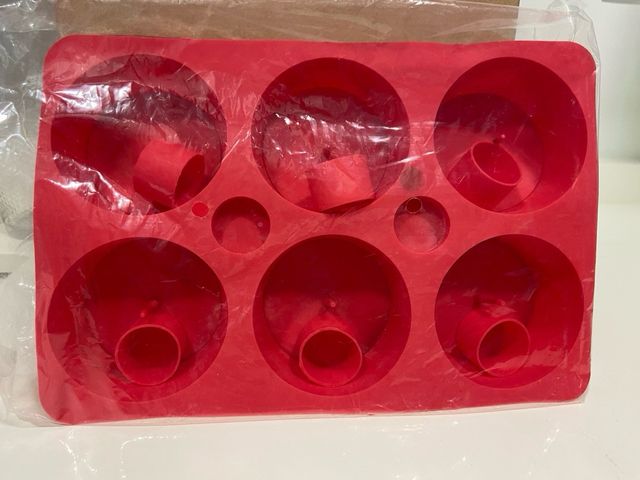 Molde para Cupcakes Tasty American Rojo