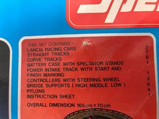 Circuito Scalextric Speedtrack TCR