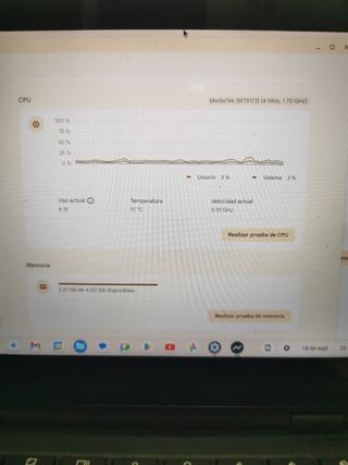 Portátil Lenovo Chromebook N23 Yoga Negro