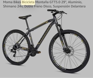 Bicicleta Moma Bike GTT5.0 29" Montaña