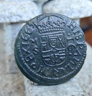 Moneda Maravedís,Felipe,Real,Numismática,coleccion