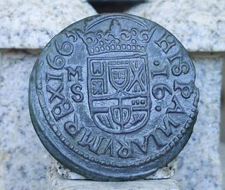 Moneda Maravedís,Felipe,Real,Numismática,coleccion