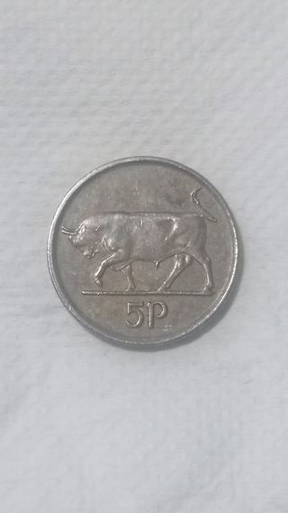 5 Pence Irlanda 1992