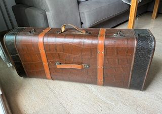 Portal de Belén Maletín Piel Figuras