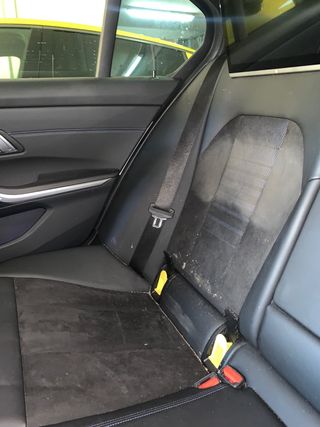 Limpio en profundidad interiores de coches
