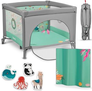 Cuna de viaje y parque infantil LIONELO MILLE