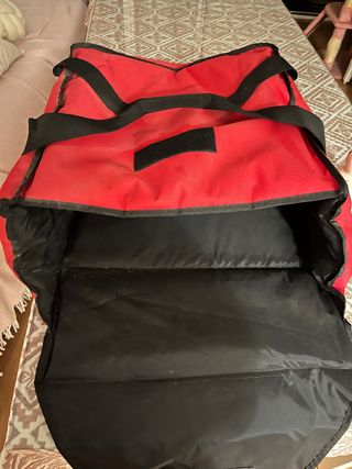 Mochila Isotérmica Roja para Reparto