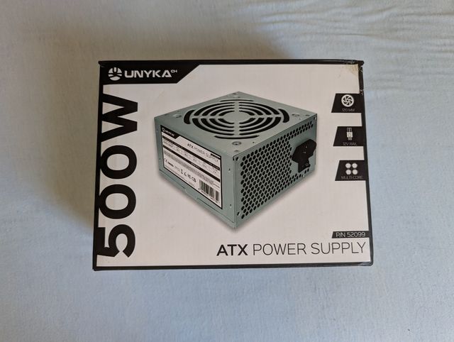 Fuente de Alimentación UNYKA 500W ATX