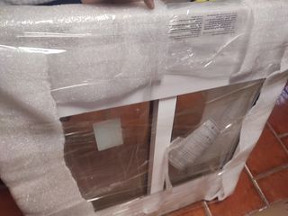 Ventana Nueva corredera aluminio PVC 80x80