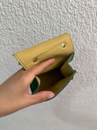 Bolso Mini Cuero Original Verde