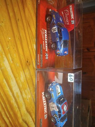 2 Coches Scalextric Renault Alpine
Cada coche 55€