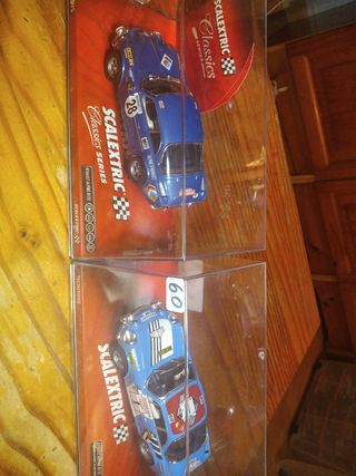 2 Coches Scalextric Renault Alpine
Cada coche 55€