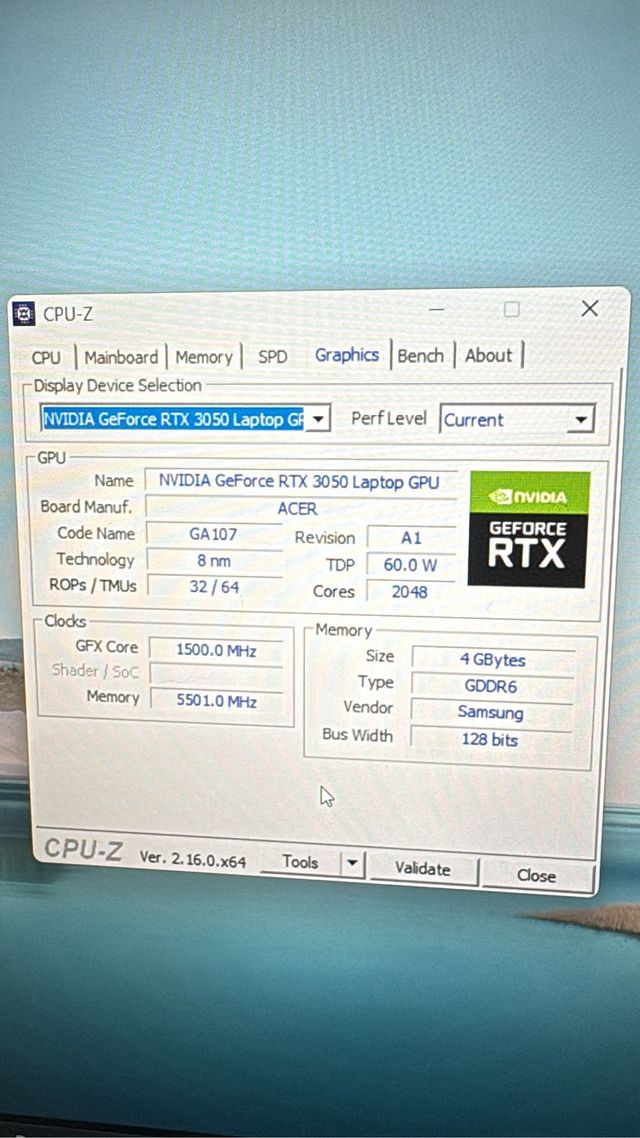Acer Nitro 5 i7 32GB RAM 2TB SSD