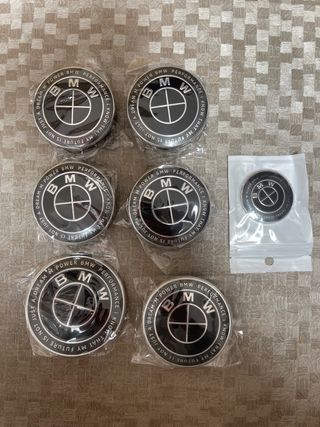 Kit 7 insignias bmw full black