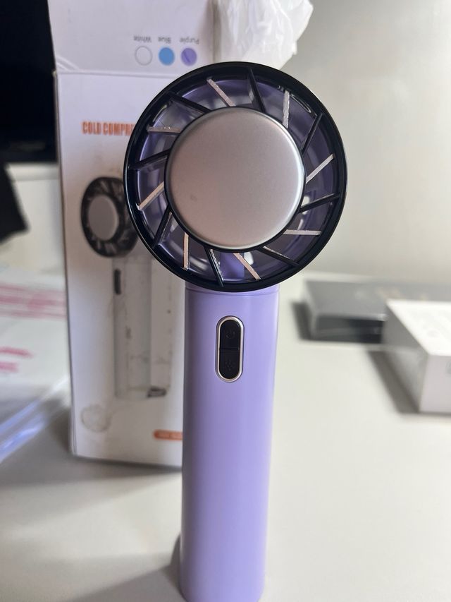 Ventilatore Portatile Viola