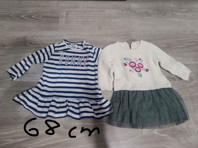 Lote vestidos bebé niña 6-12 meses