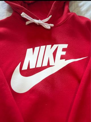 Sudadera Nike Roja Talla M