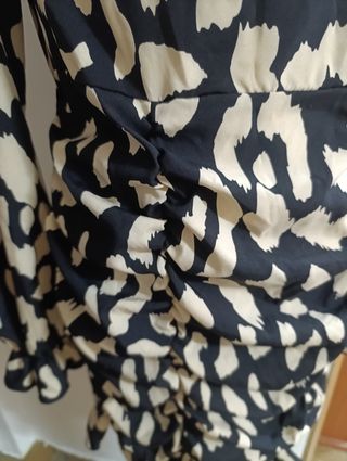 Vestido estampado animal print