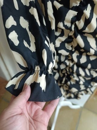 Vestido estampado animal print