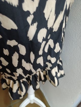 Vestido estampado animal print