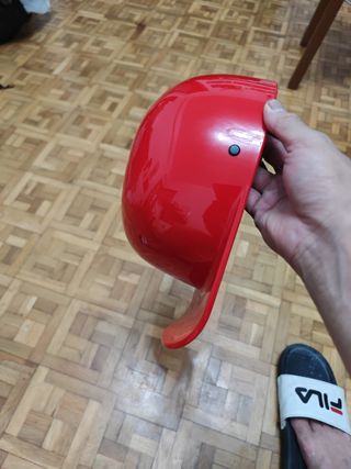 Casco Jet Half Shell Rojo