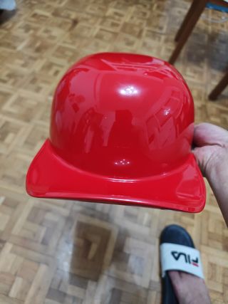 Casco Jet Half Shell Rojo