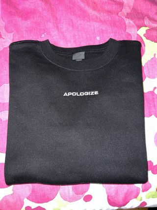 Sudadera H&M APOLOGIZE