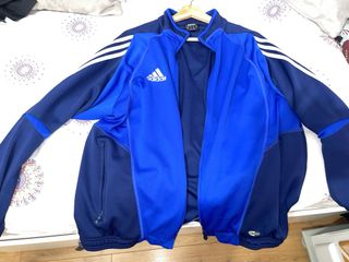 Chaqueta Adidas Azul Vintage
