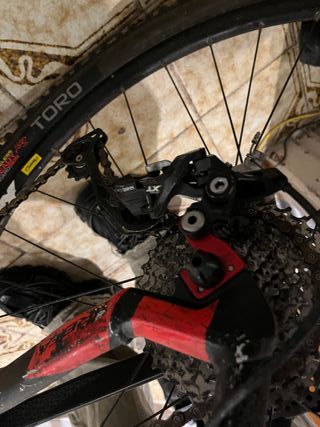 Bicicleta Orbea MTB Roja y Negra