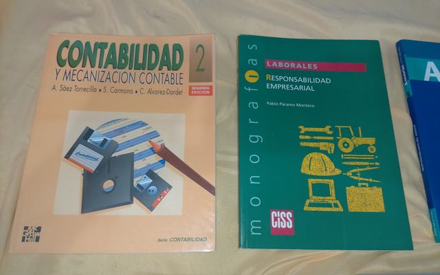 Lote de 5 libros empresariales. Ver.