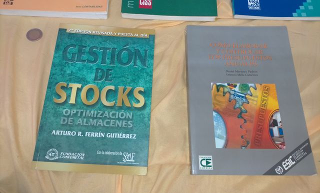 Lote de 5 libros empresariales. Ver.