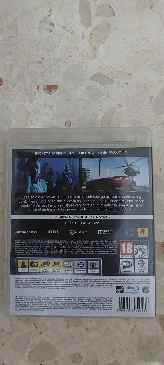Grand Theft Auto V PS3