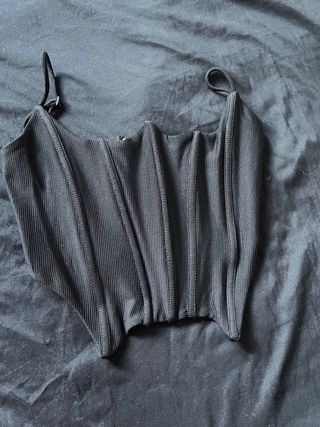 Top Corset Negro