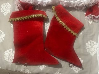 Vestito Veneziano Bambina Rosso e Bianco