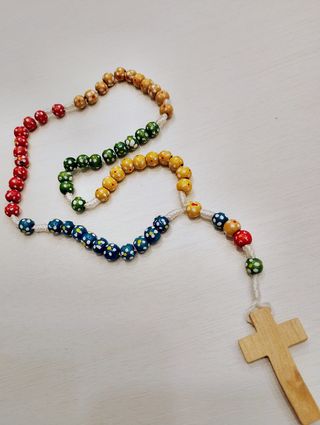 Rosario Misionero Madera Flores