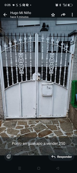 Portal blanco