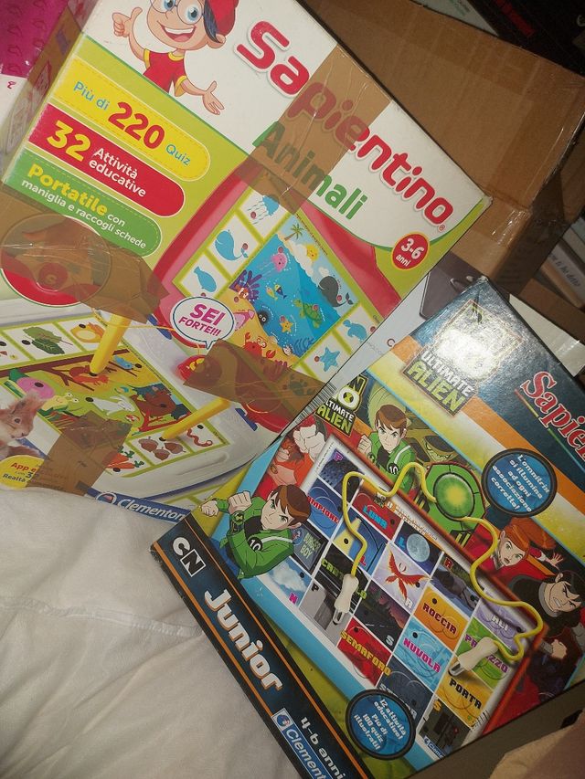 Lotto Giochi Sapientino Clementoni e puzzle