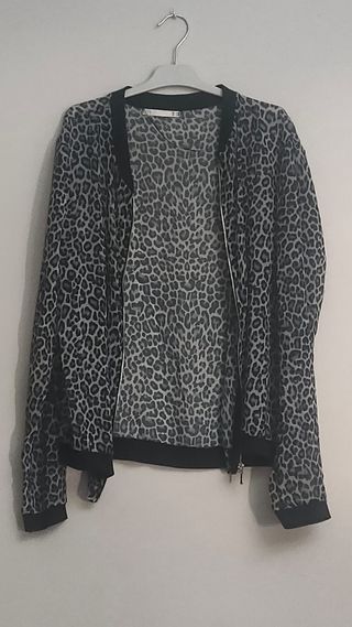Chaqueta Estampado Leopardo