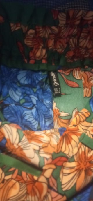 Conjunto pantalón pata ancha y blusa satén