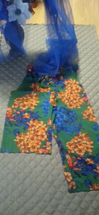 Conjunto pantalón pata ancha y blusa satén