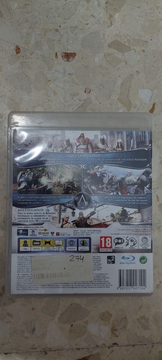 Assassin's Creed La Hermandad PS3 Ubisoft