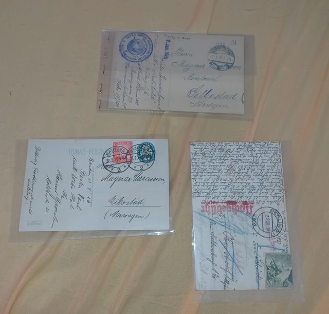 Lote de 3 postales antiguas. Alemania.