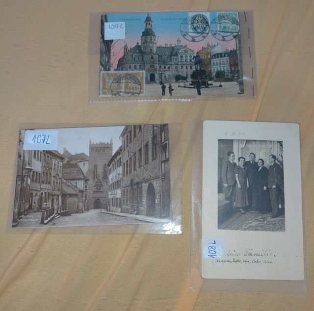 Lote de 3 postales antiguas. Alemania.