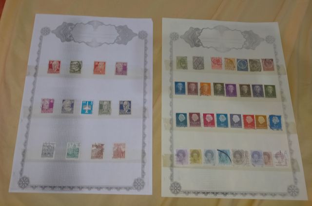 Lote de filatelia a identificar.