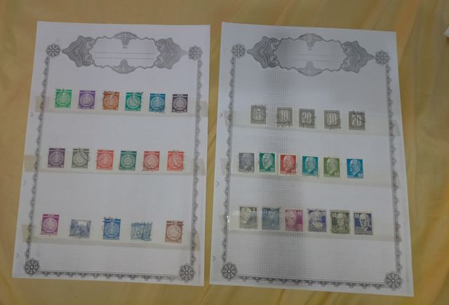 Lote de filatelia a identificar.